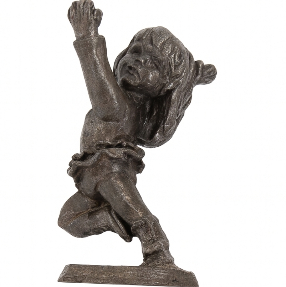 Child Figure Skating Figurine